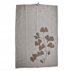 ドロシー・レーネン タオル イチョウ グリーンアース ナチュラルリネン