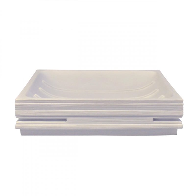 リダー ソープディッシュ ブリック ホワイト