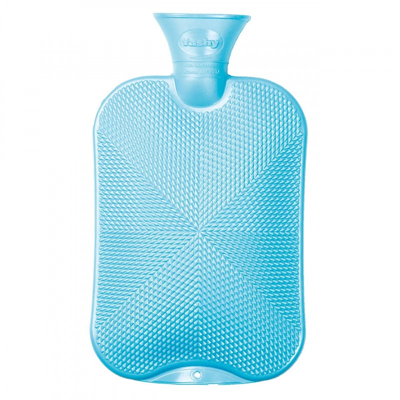 ファシー 湯たんぽ2.0L ボトルクリスタルスター ライトブルー