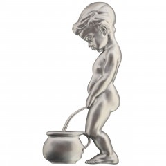 リダー ドアサイン ボーイ マットクローム