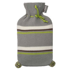 ファシー 湯たんぽ2.0L ニットカバーストライプ