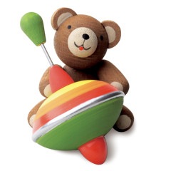 ギュンターライヒェル ミニチュアフィギュア グッドラックベアー コマ