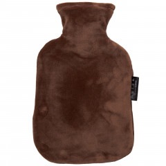 モフア なめらかパフ 湯たんぽ0.8L マスタード