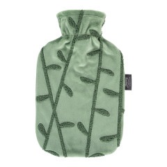 ファシー 湯たんぽ2.0L ヴェロアフォレスト グリーン