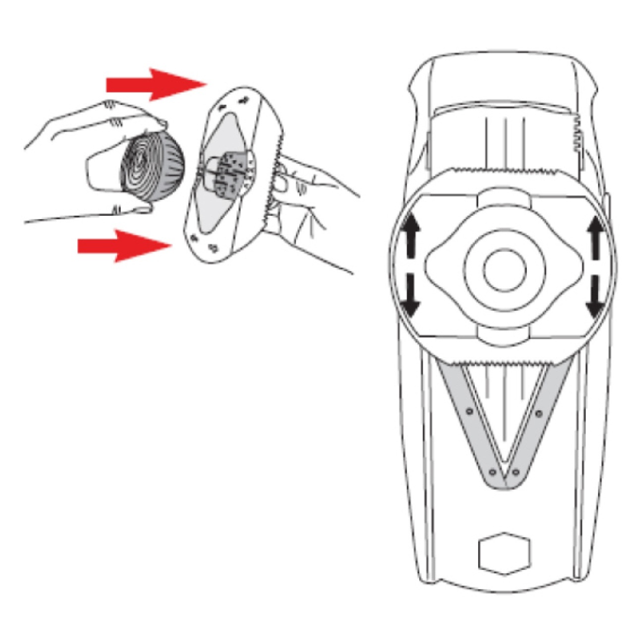 ベルナー 安全ホルダー ブラック