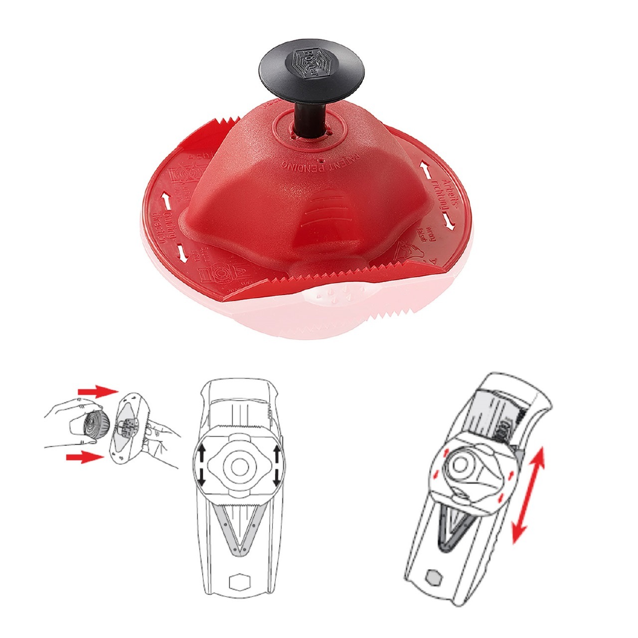 ベルナー V5スライサースターターセット レッド