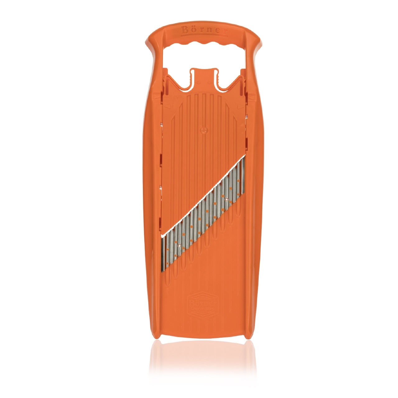 ベルナー パワーラインスライサー ウェーブワッフル オレンジ