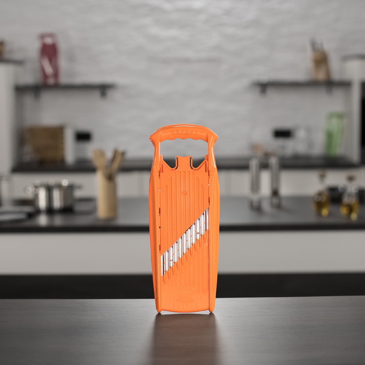 ベルナー パワーラインスライサー ウェーブワッフル オレンジ