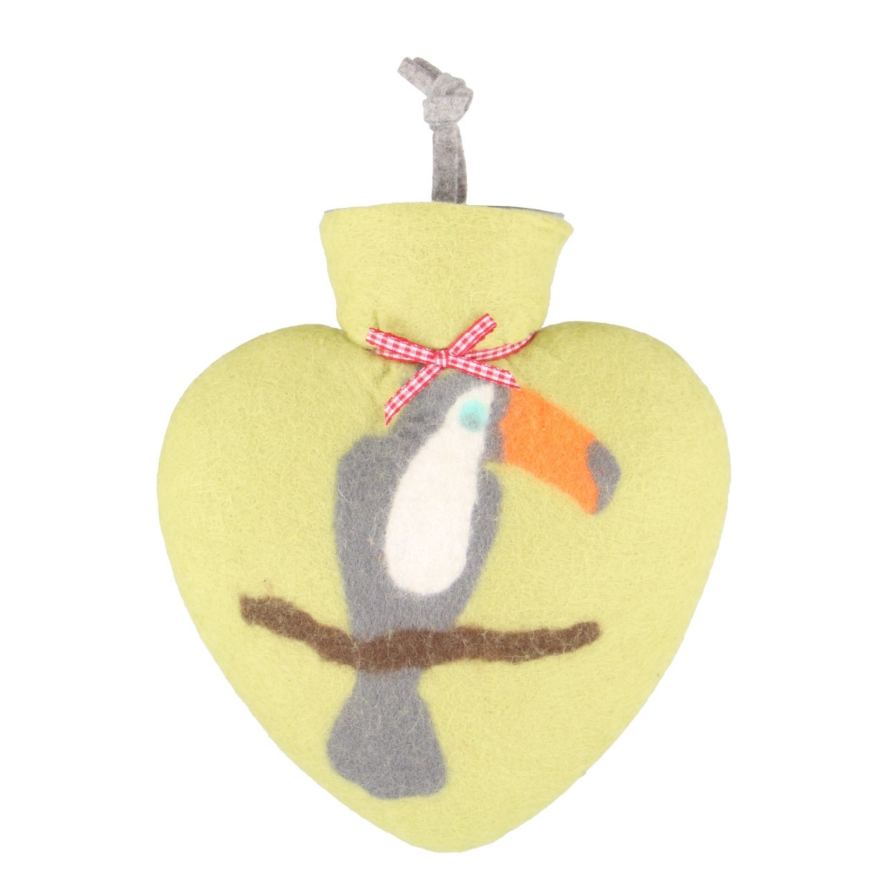 ドロシー・レーネン ハート湯たんぽ0.7L オオハシ ライム