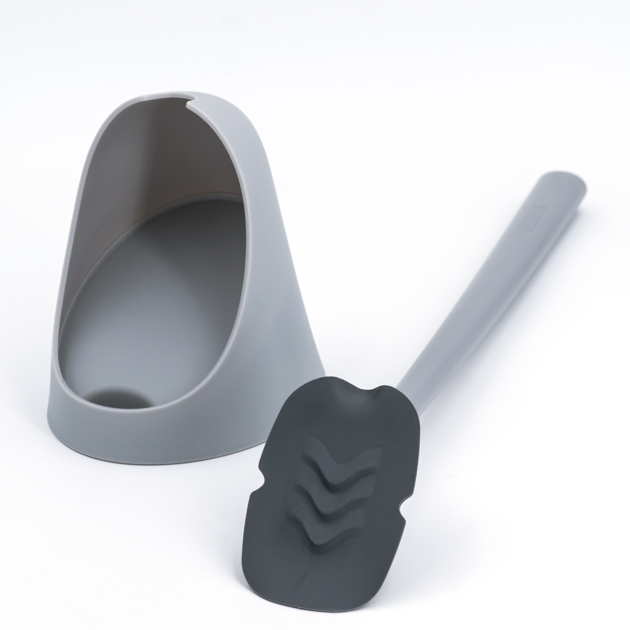 リダー マジックトイレブラシ フリップ グレー