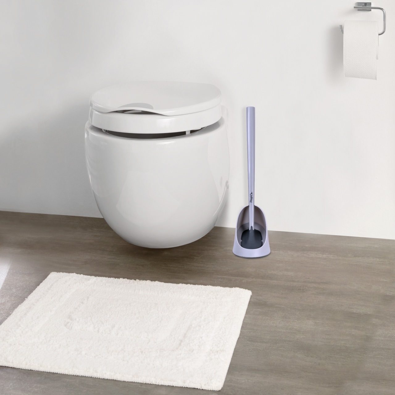 リダー マジックトイレブラシ フリップ グレー