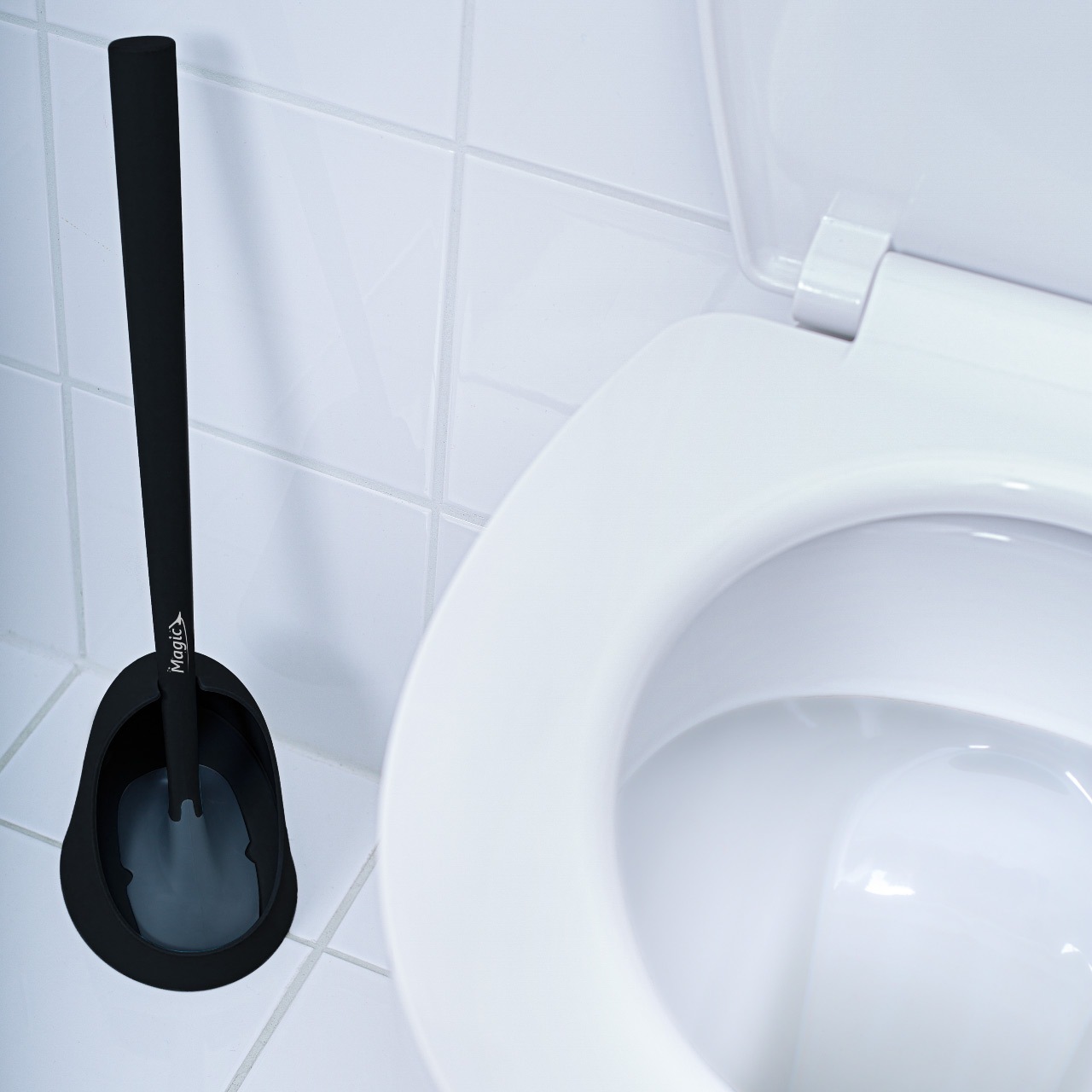 リダー マジックトイレブラシ フリップ ブラック
