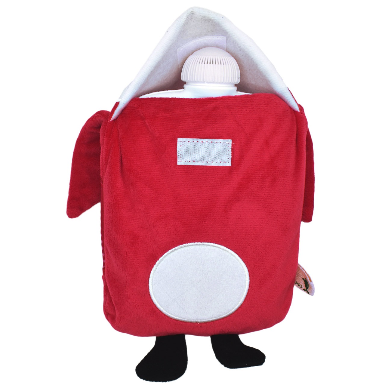 フーゴー・フロッシュ エコジュニア湯たんぽ0.8L きつね レッド