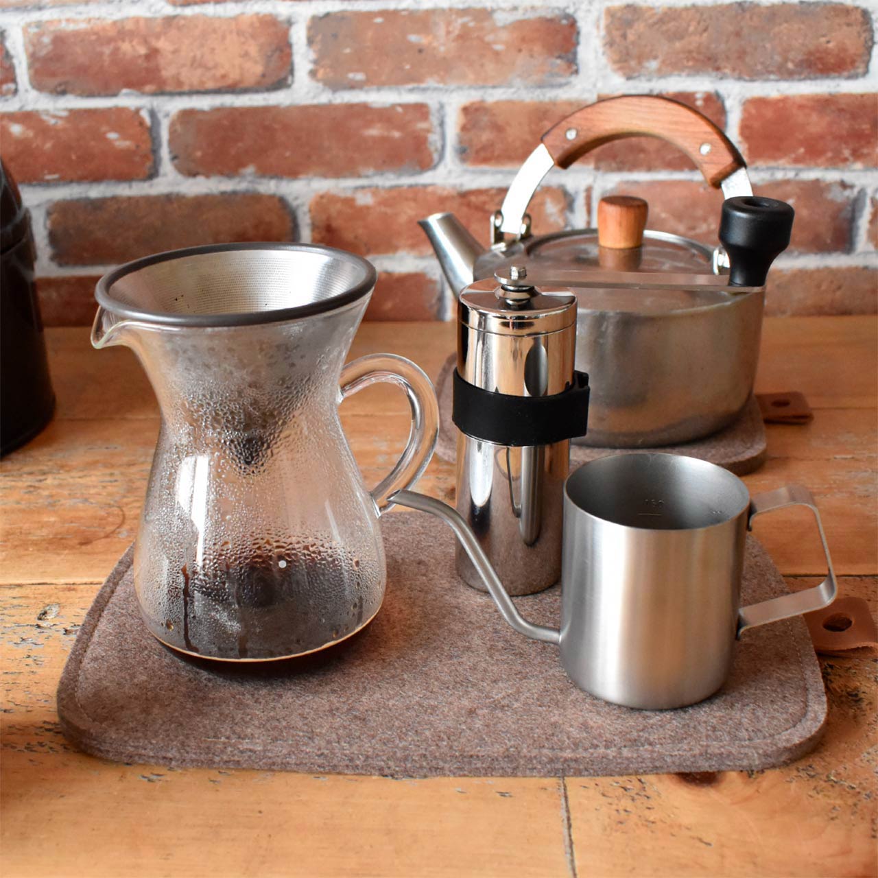 ドロシー・レーネン プレースマット2P カシミア