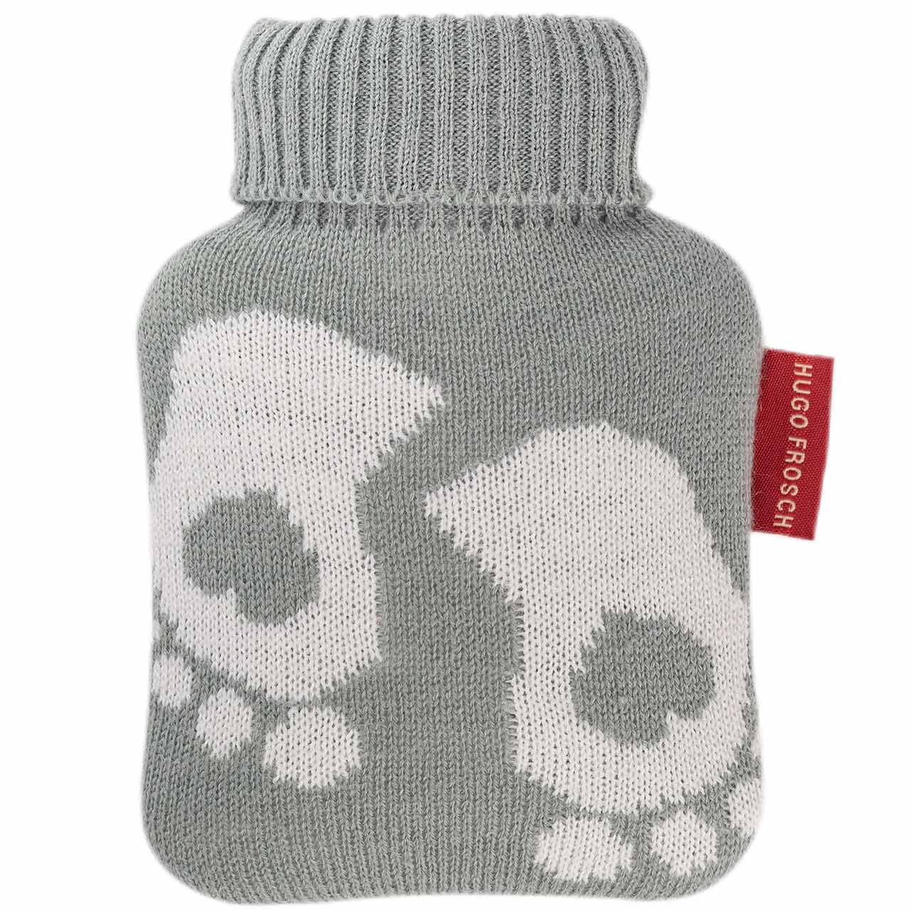 フーゴー・フロッシュ スタンダードミニ湯たんぽ0.2L ニット パステルグリーン