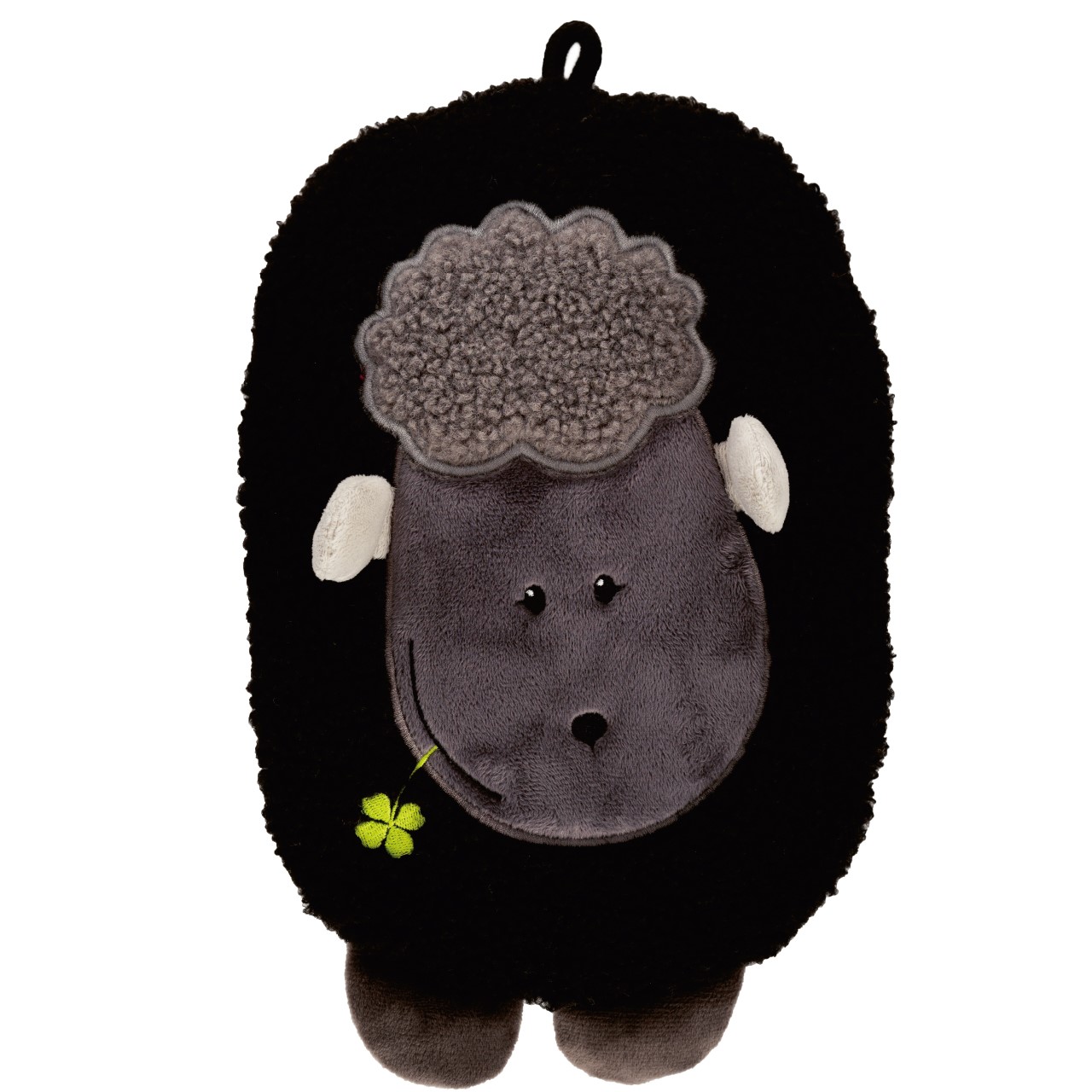 フーゴー・フロッシュ エコジュニア湯たんぽ0.8L ラム ブラック