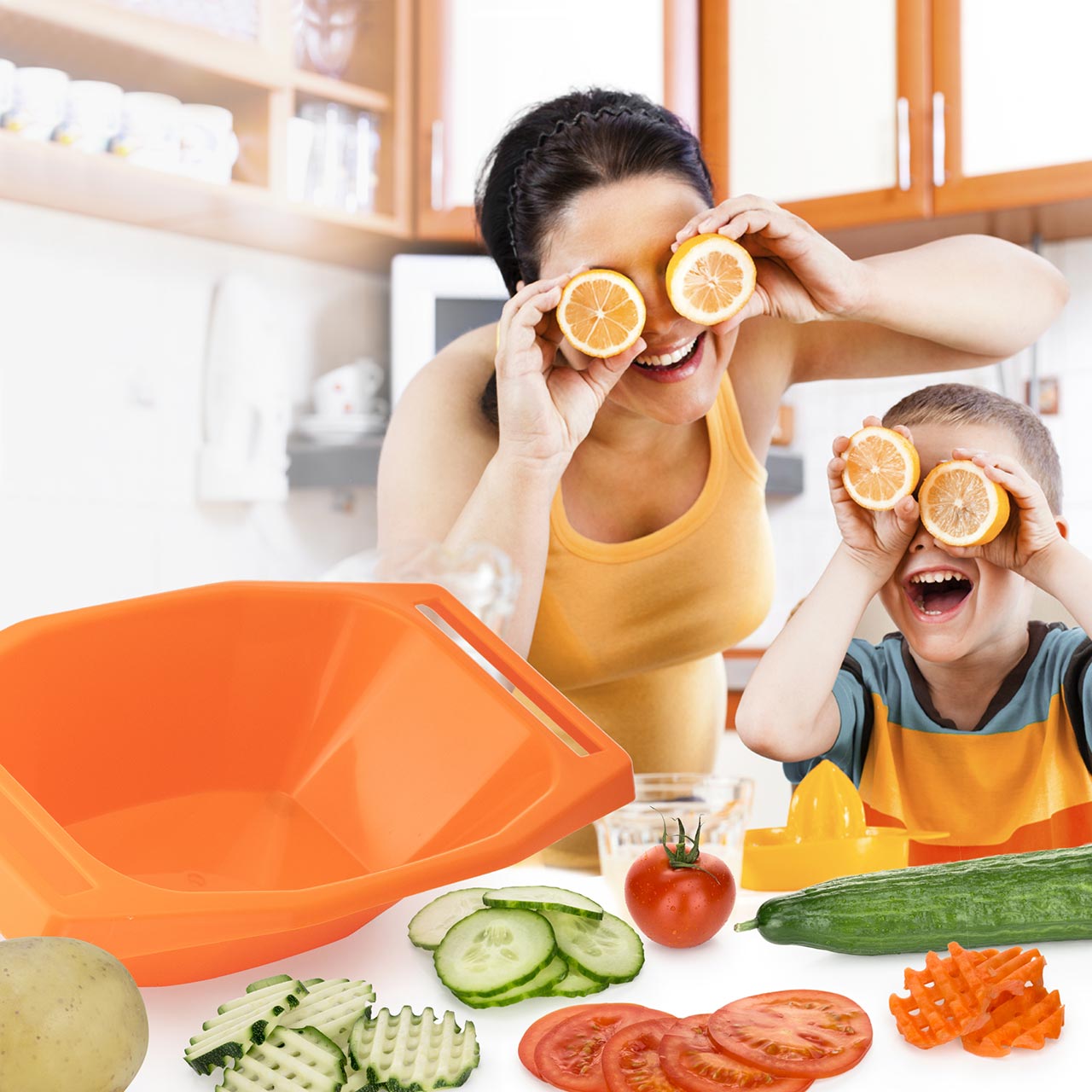 ベルナー V3用コレクショントレイ オレンジ