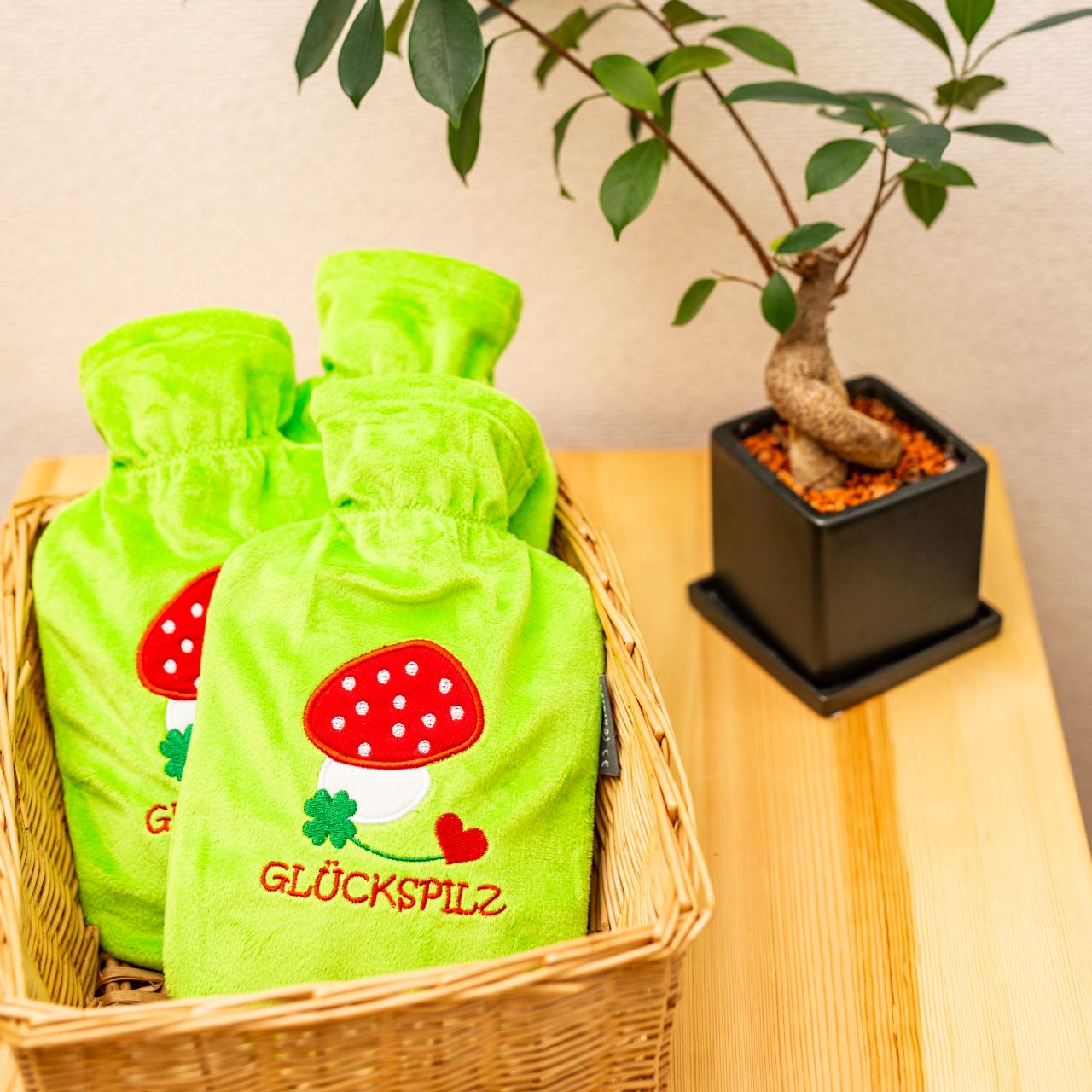 ファシー 湯たんぽ0.8L グリュックスピルツ