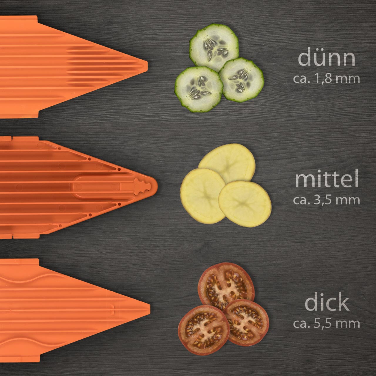 ベルナー V1スライサー スターターセット オレンジ