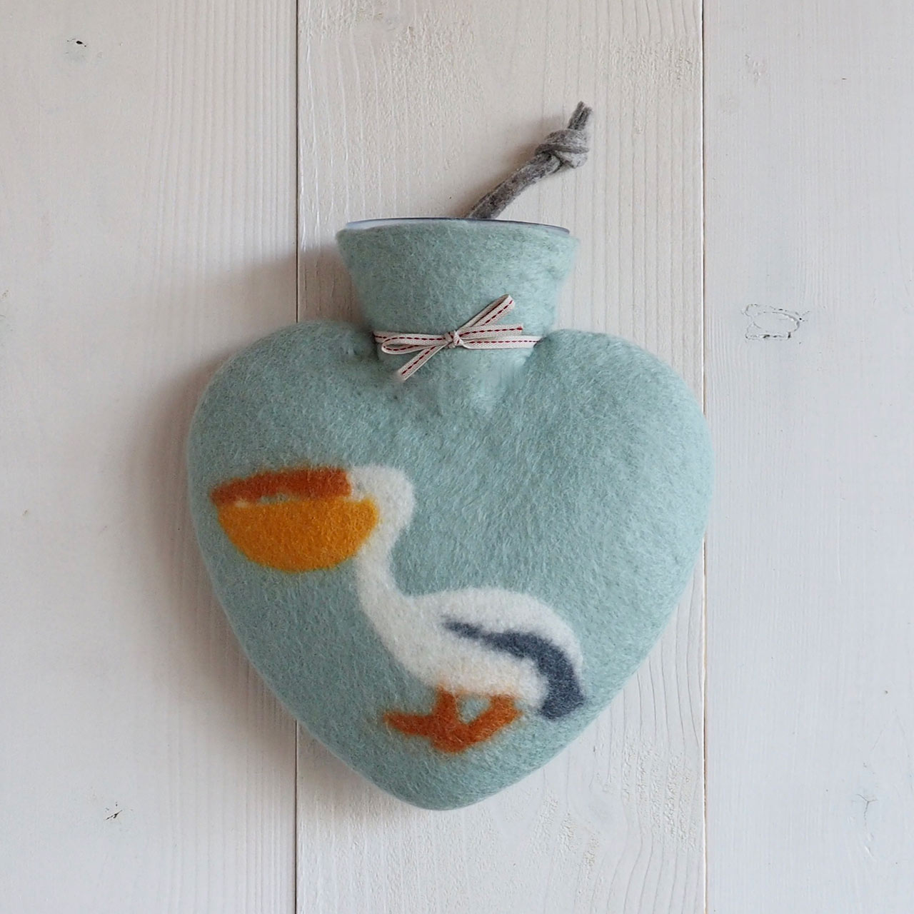 ドロシー・レーネン ハート湯たんぽ0.7L ペリカン アイスベルク