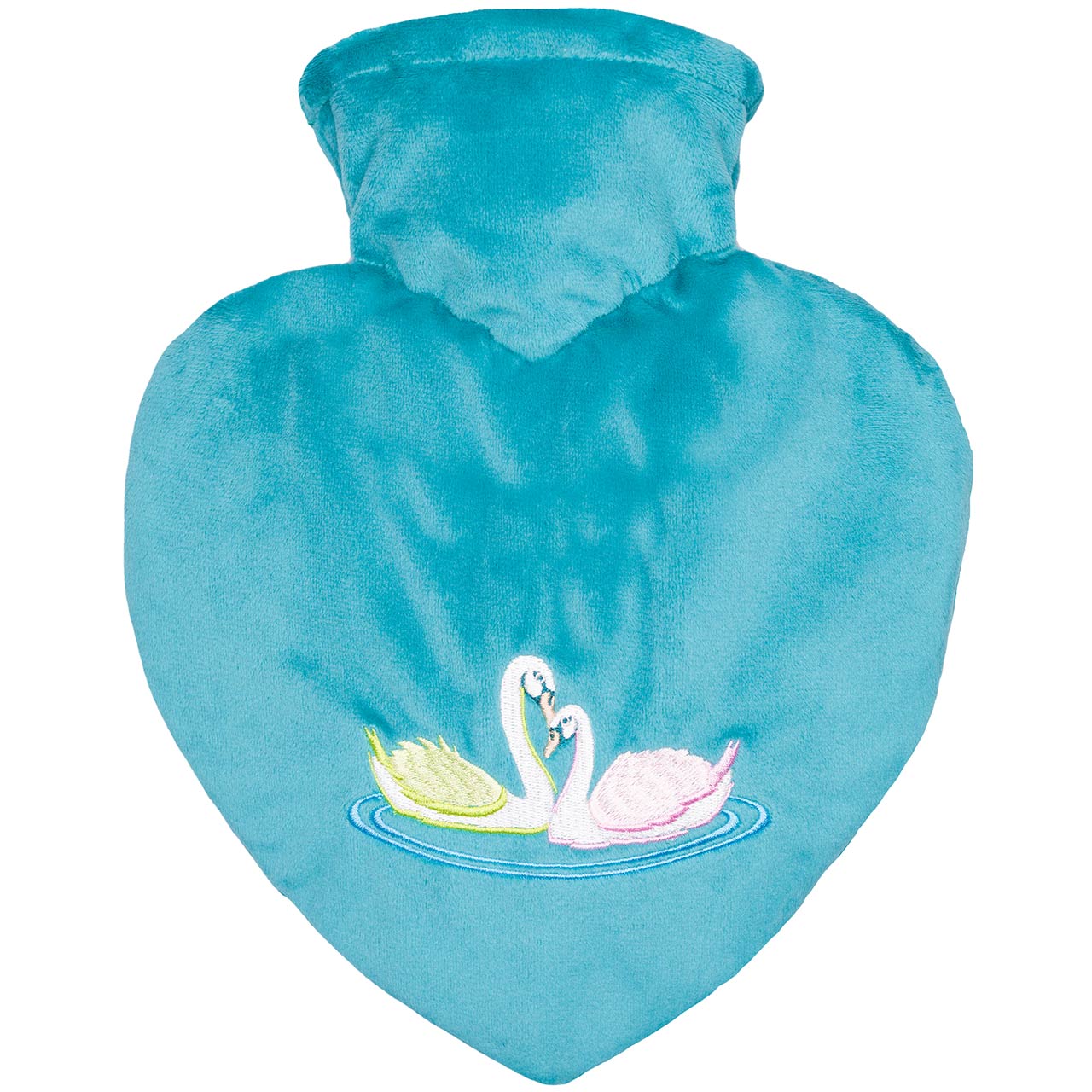 フーゴー・フロッシュ ハート型湯たんぽ1.0L スワン