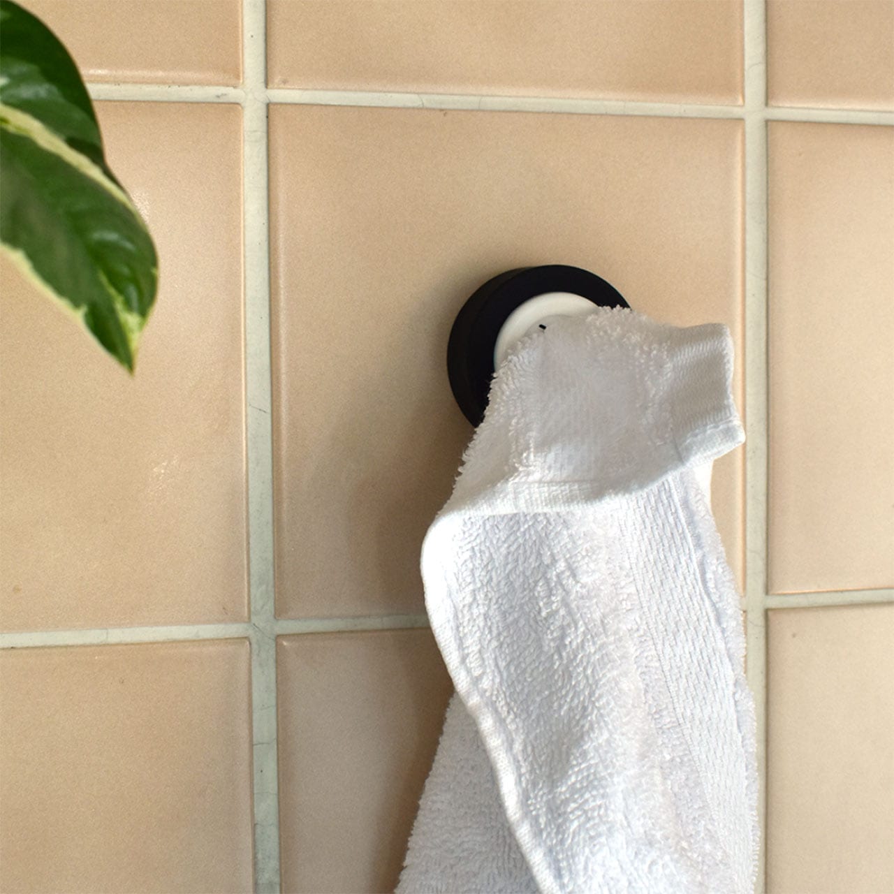 リダー タオルホルダー 5.5x2.3cm ブラック