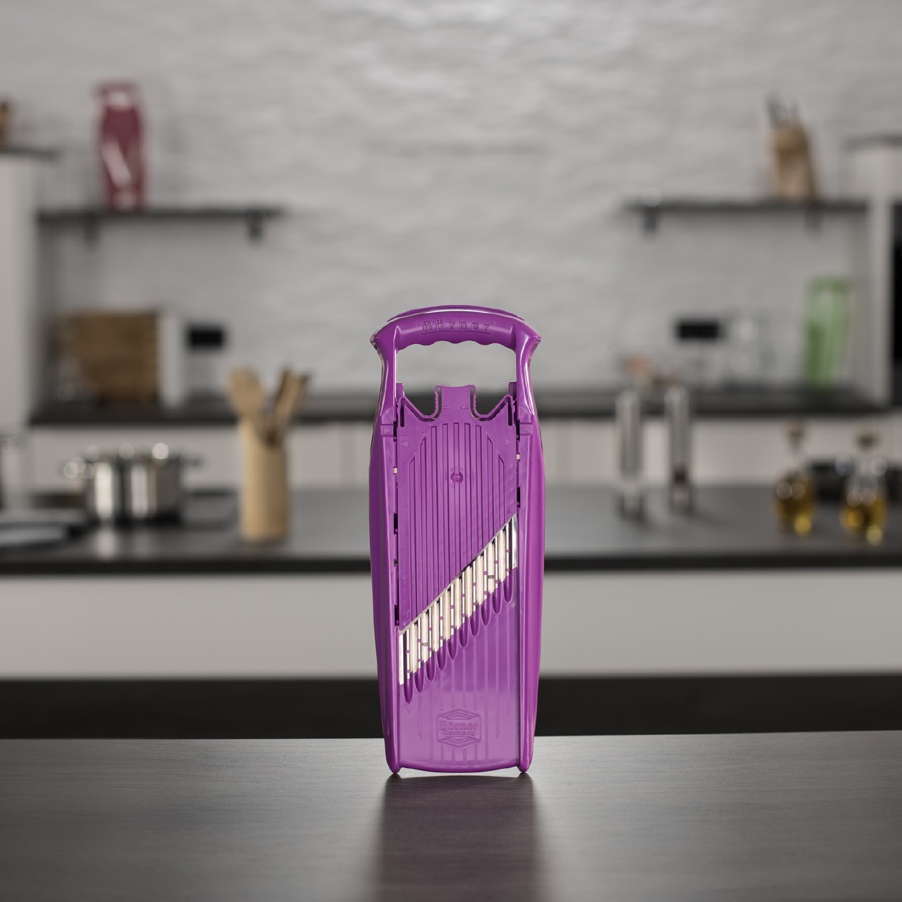 ベルナー パワーラインスライサー ウェーブワッフル パープル