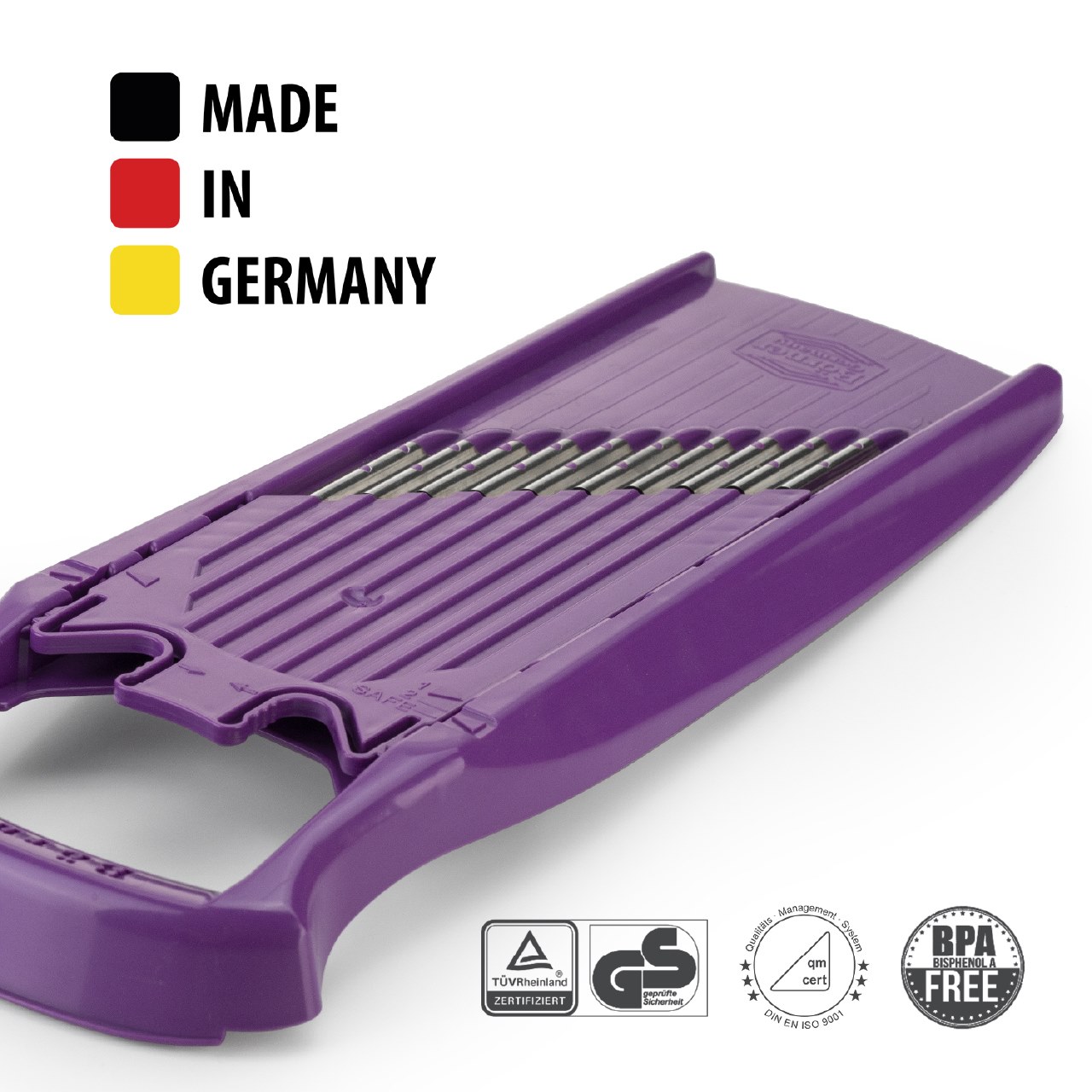 ベルナー パワーラインスライサー ウェーブワッフル パープル