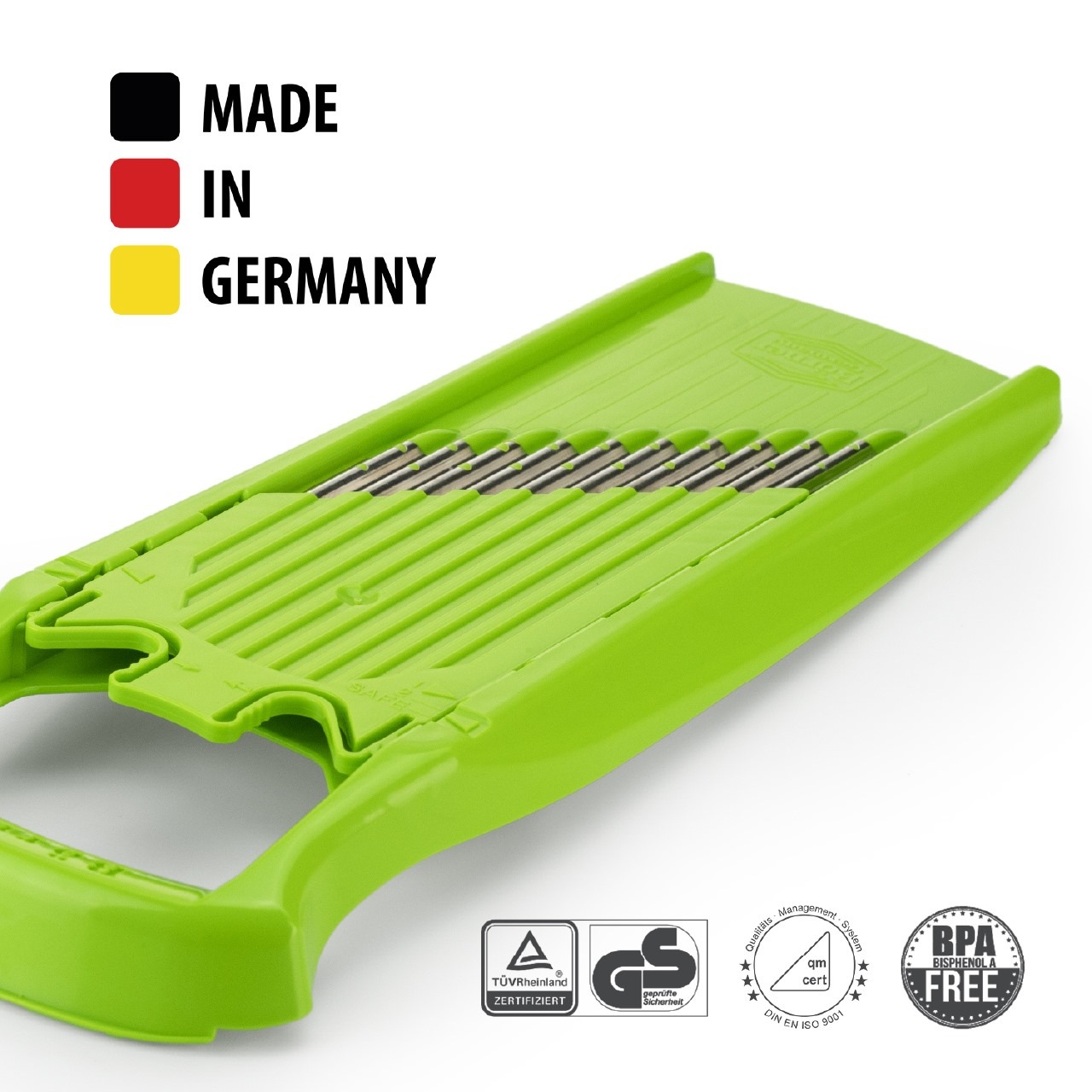 ベルナー パワーラインスライサー ウェーブワッフル グリーン