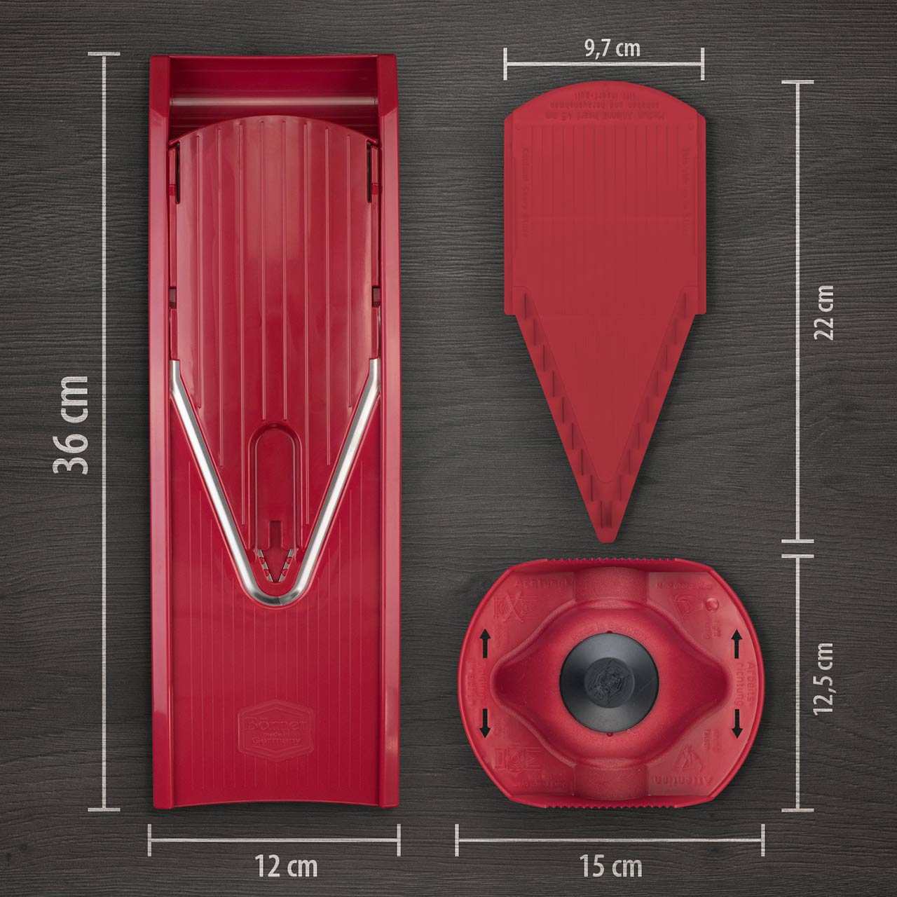 ベルナー V1スライサー スターターセット レッド