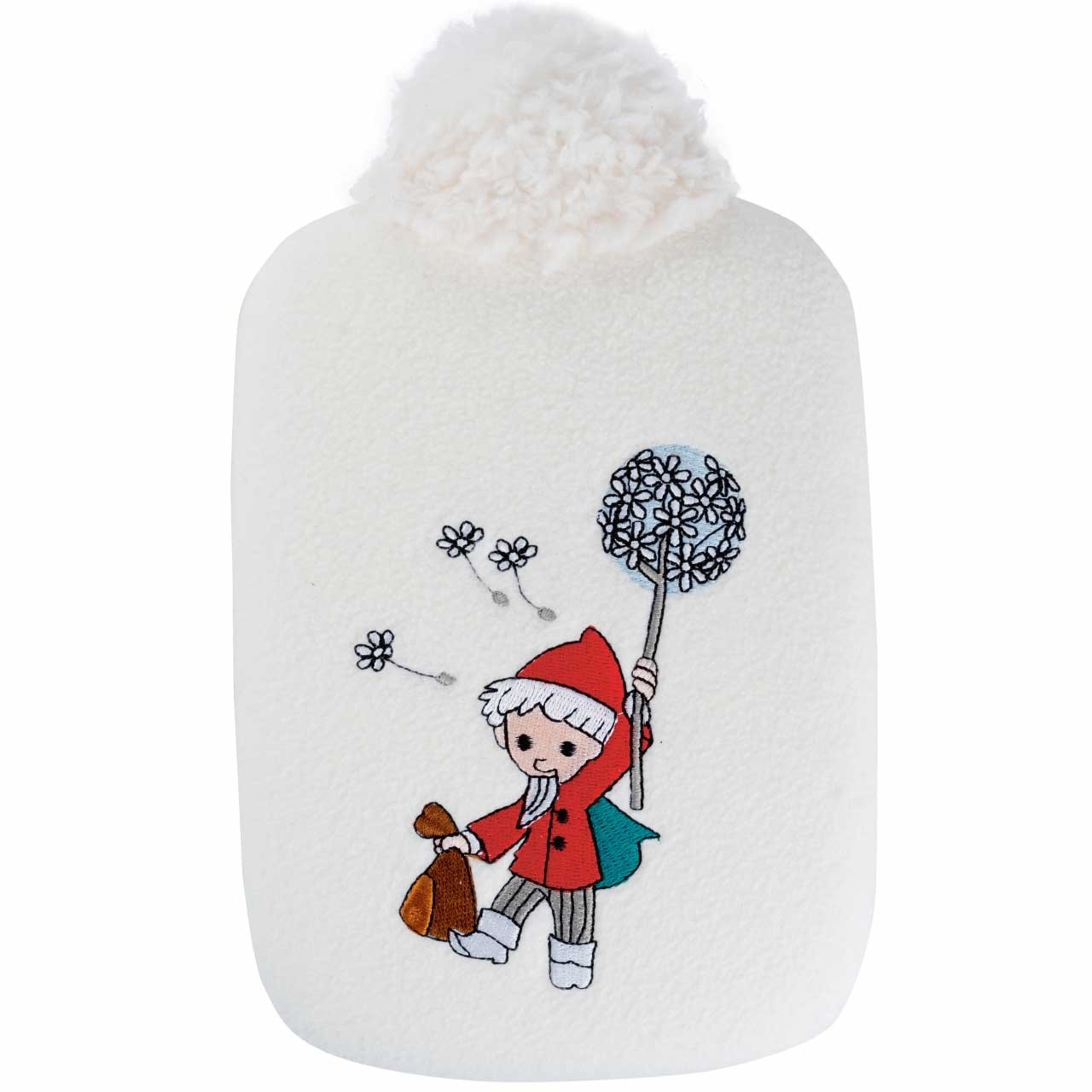 フーゴー・フロッシュ エコジュニア湯たんぽ0.8L ザントマン ホワイト