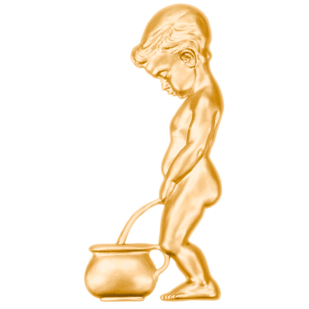 リダー ドアサイン ボーイ マットゴールド