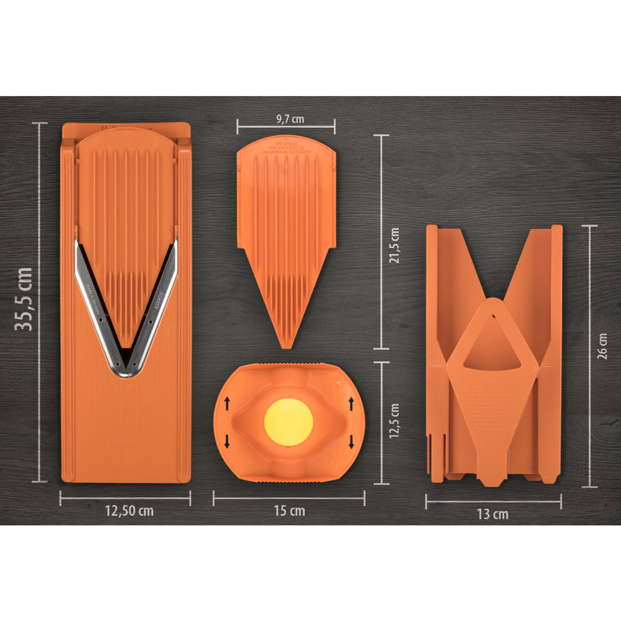 ベルナー V3スライサー マルチボックスセット オレンジ