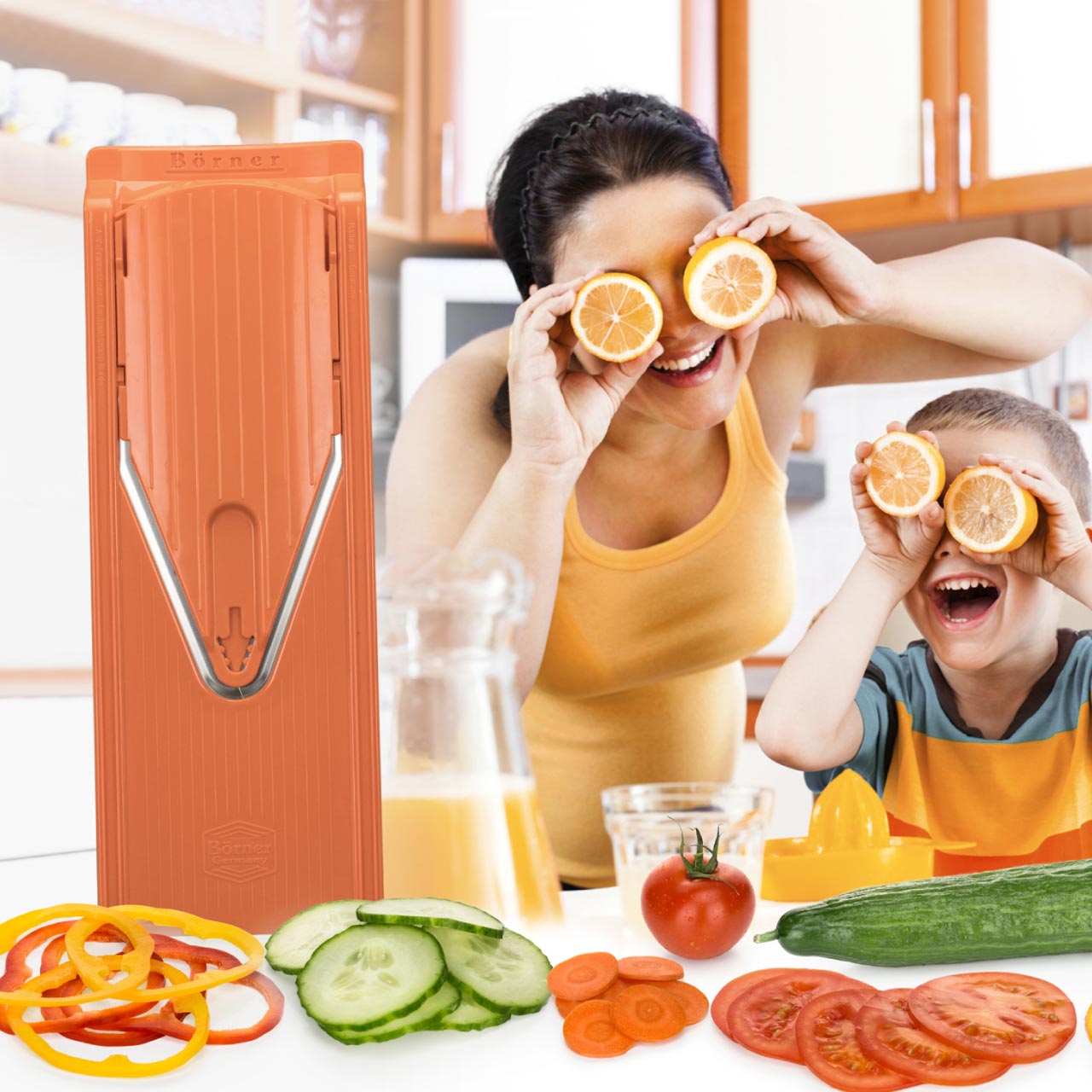 ベルナー V3スライサー マルチボックスセット オレンジ