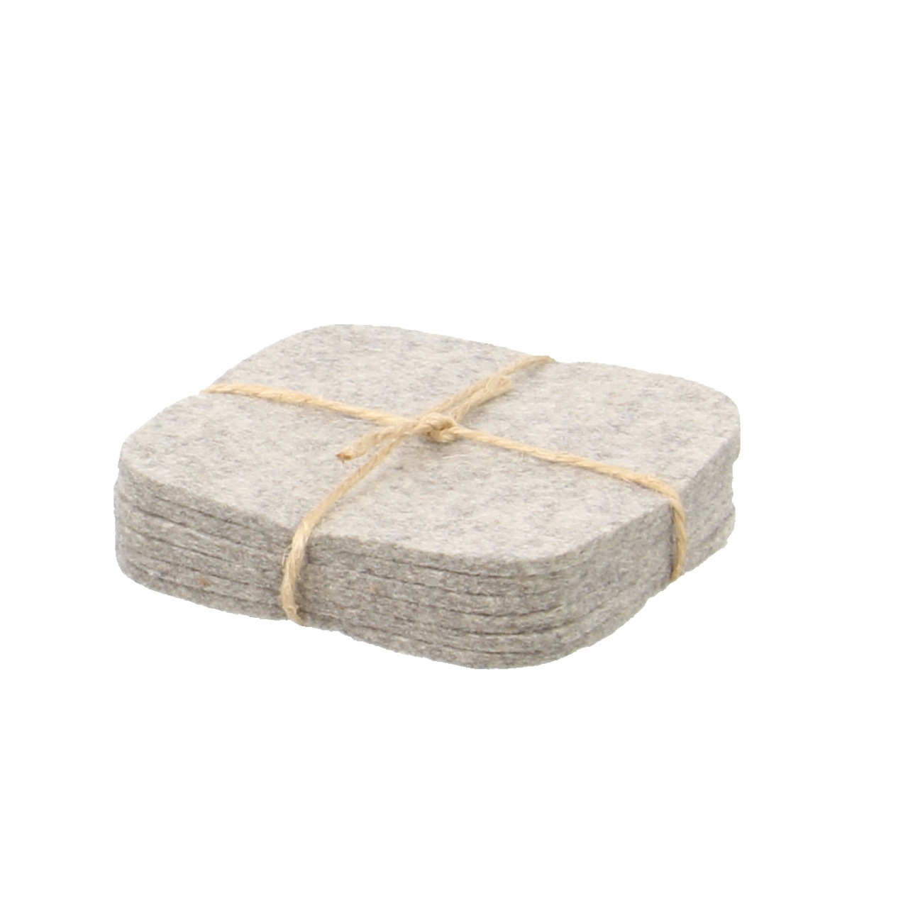 ドロシー・レーネン コースター6P ライトグレー