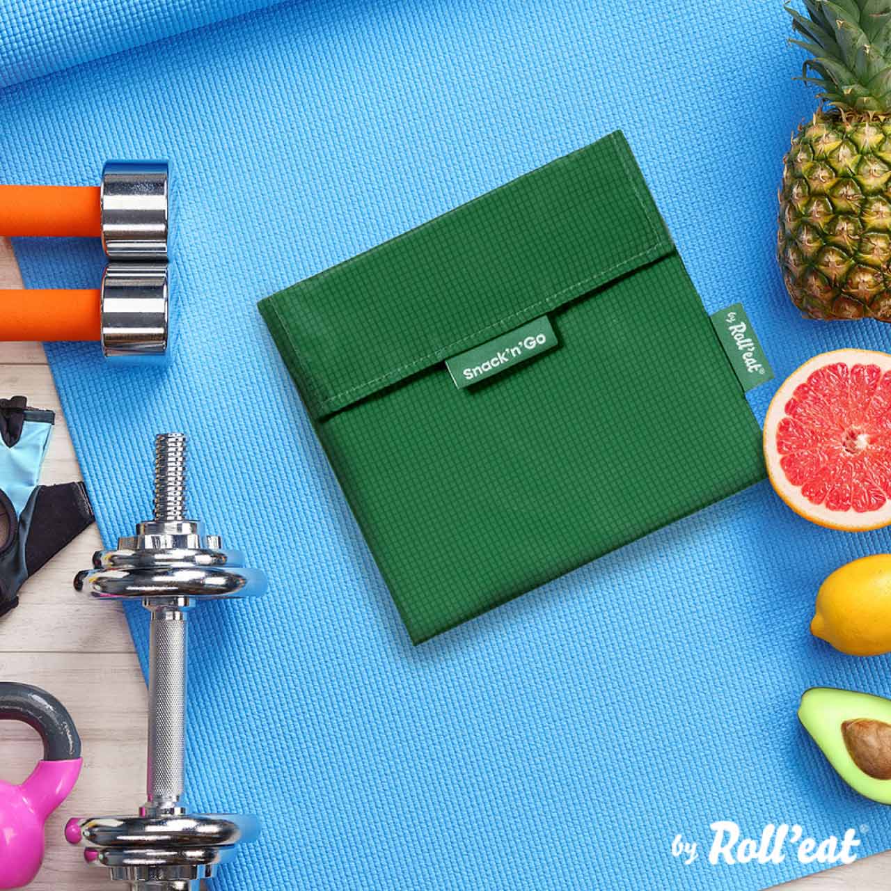 ロールイート スナックアンドゴー アクティブ グリーン