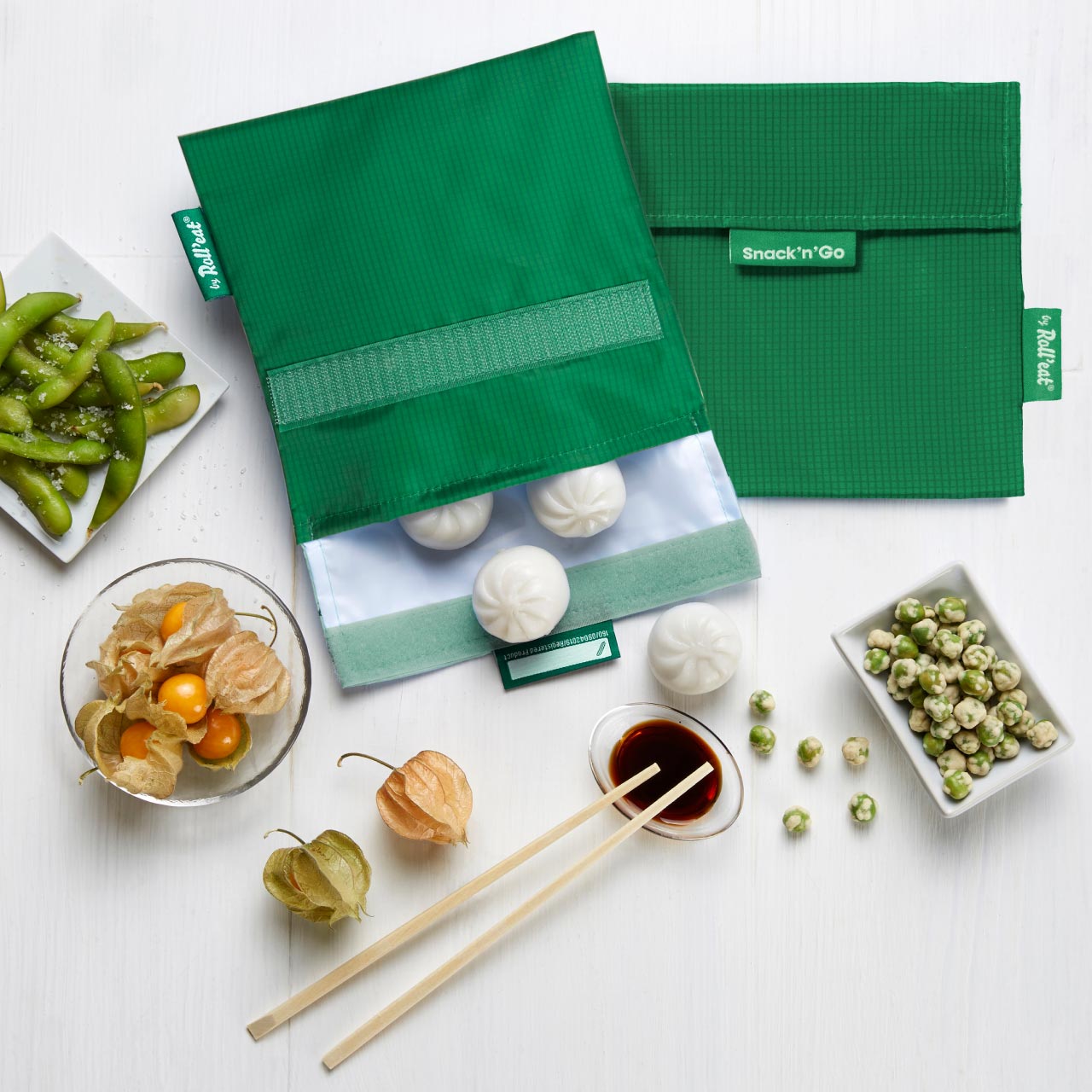 ロールイート スナックアンドゴー アクティブ グリーン