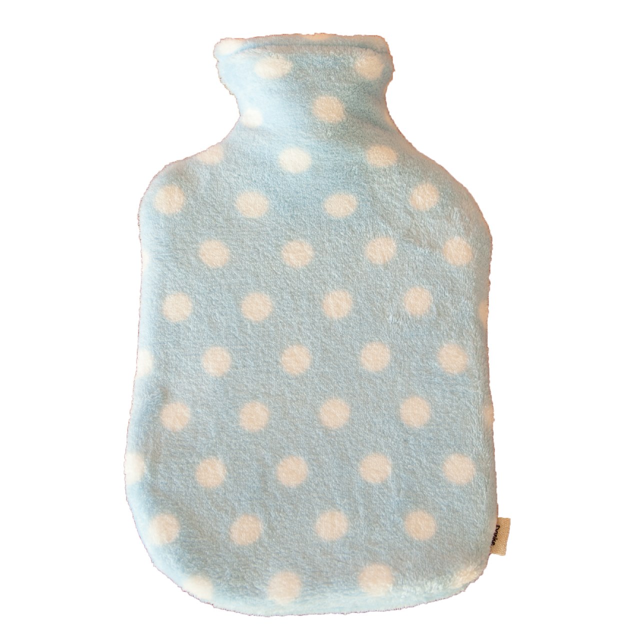 ダンケ 湯たんぽカバー2.0L フリースドット ライトブルー