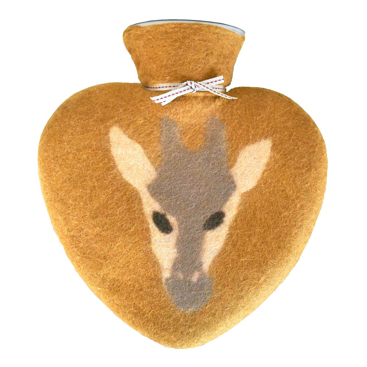 ドロシー・レーネン ハート湯たんぽ0.7L キリン ゴールデンダスト