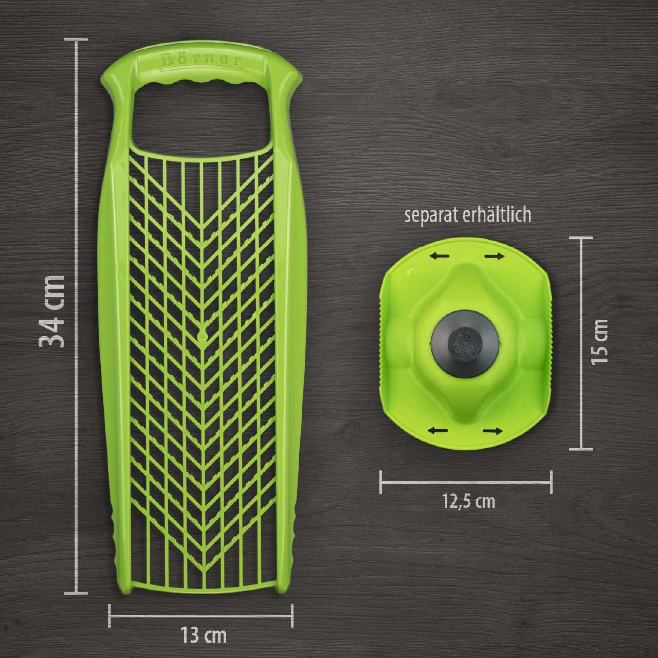 ベルナー パワーラインスライサー グレーター 3点セット グリーン