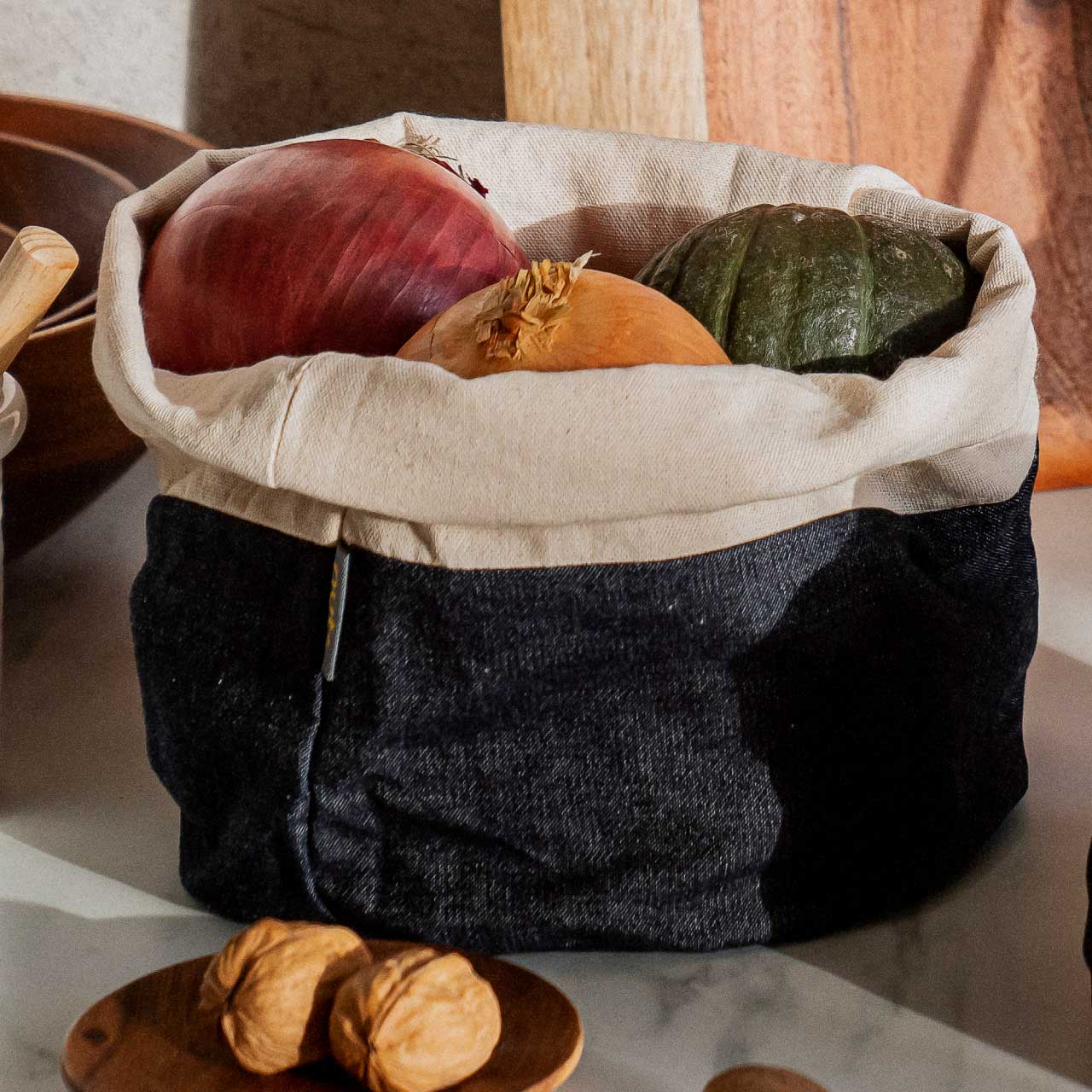 ナッツ ブレッドバッグM ジーンズ
