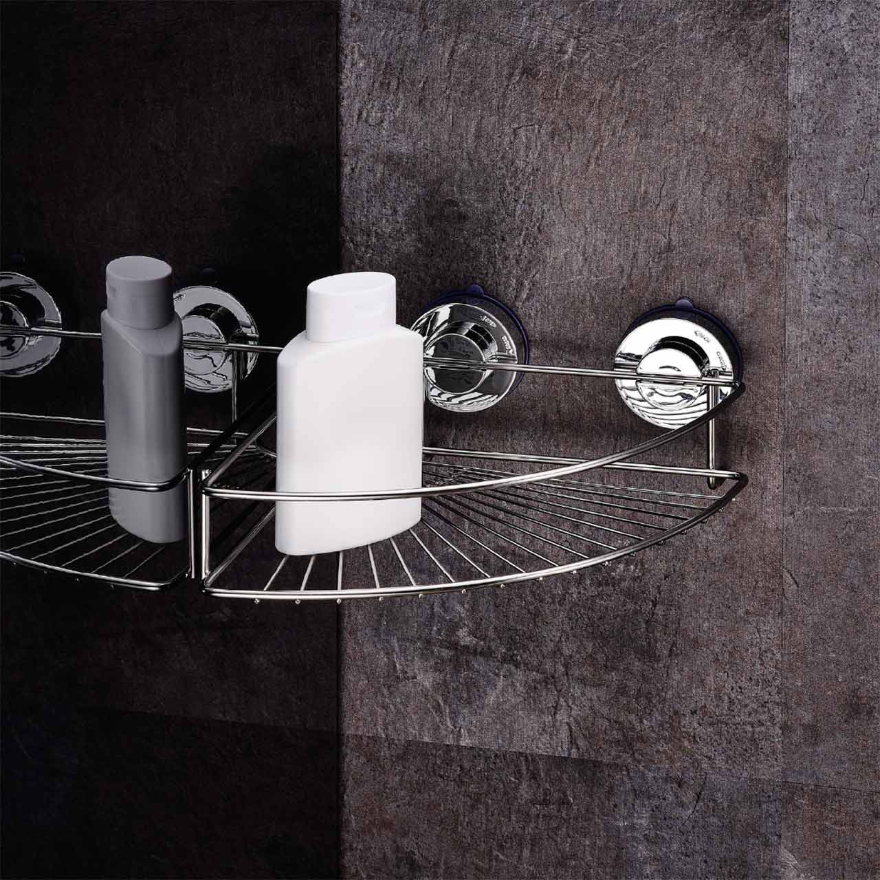 リダー サクション コーナーシャワートレイ 249x94x249mm