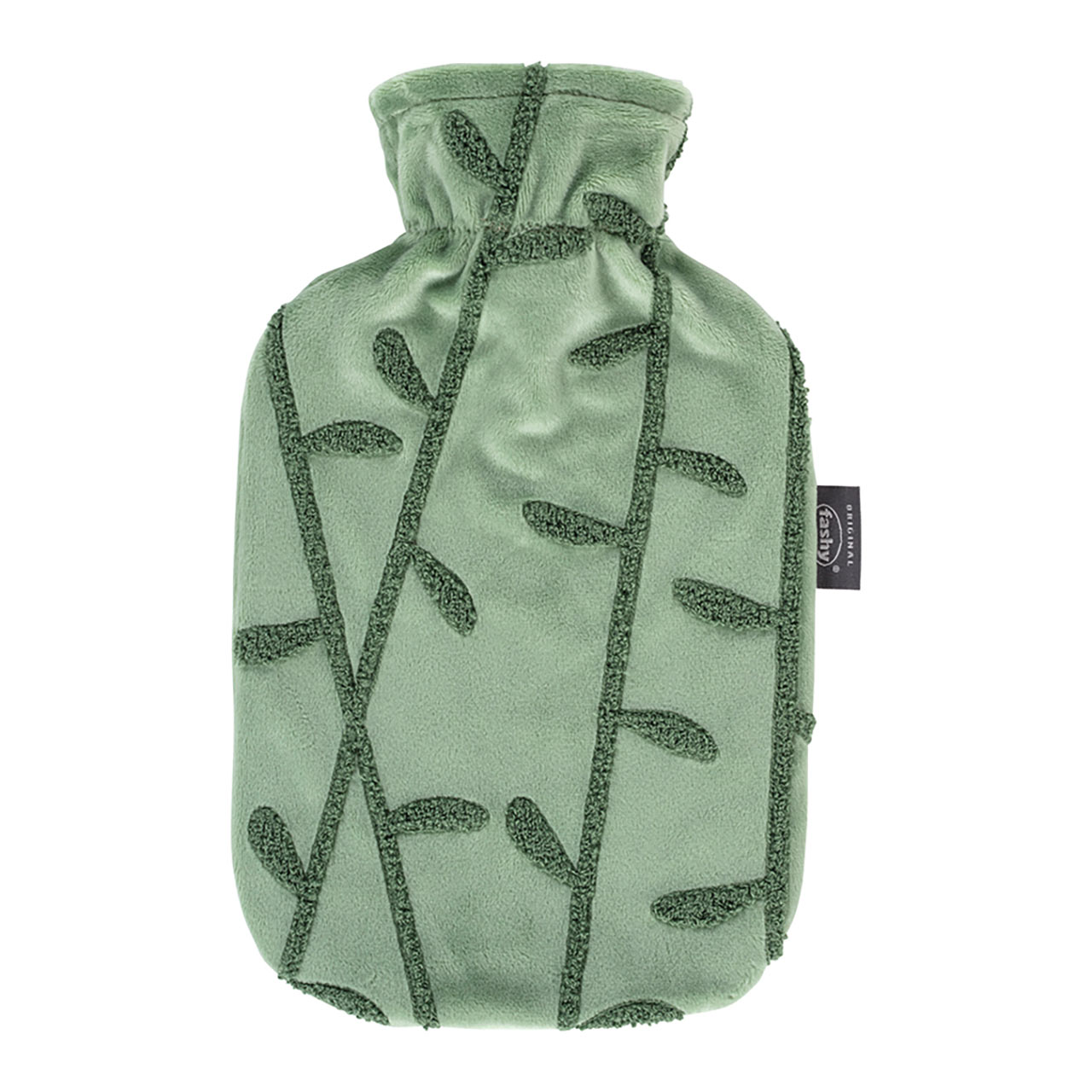 ファシー 湯たんぽ2.0L ヴェロアフォレスト グリーン