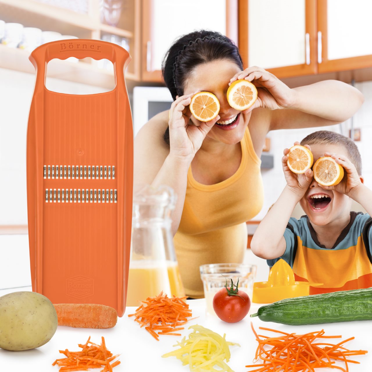 ベルナー パワーラインスライサー ロコ オレンジ