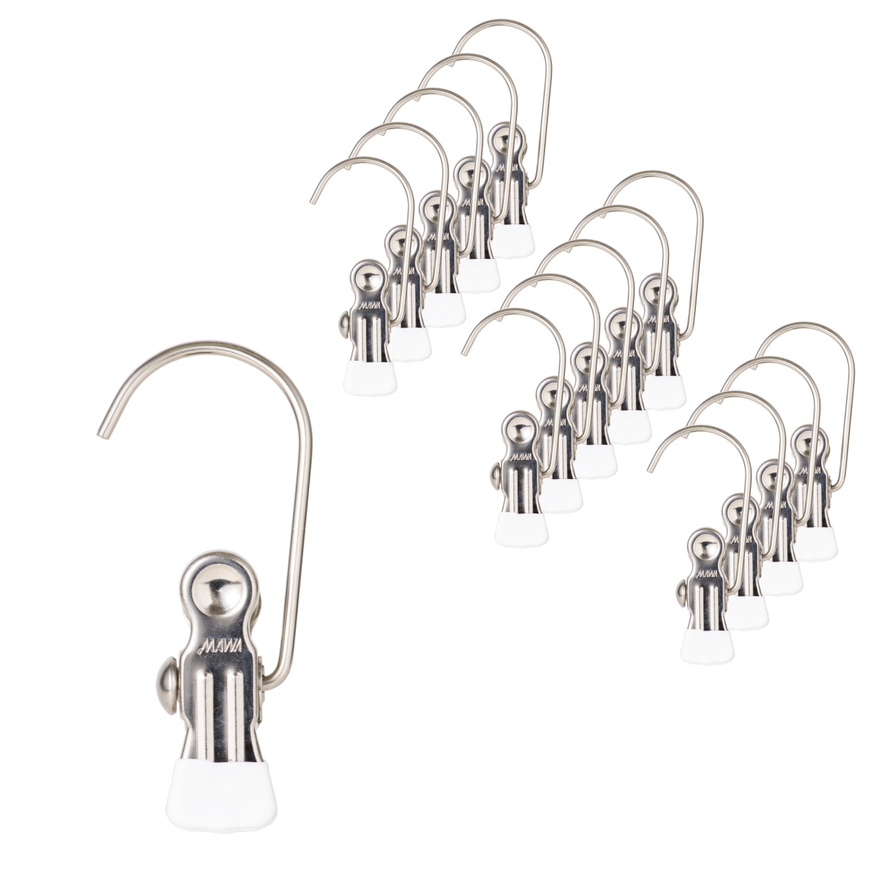 モノクリップ 15P ホワイト