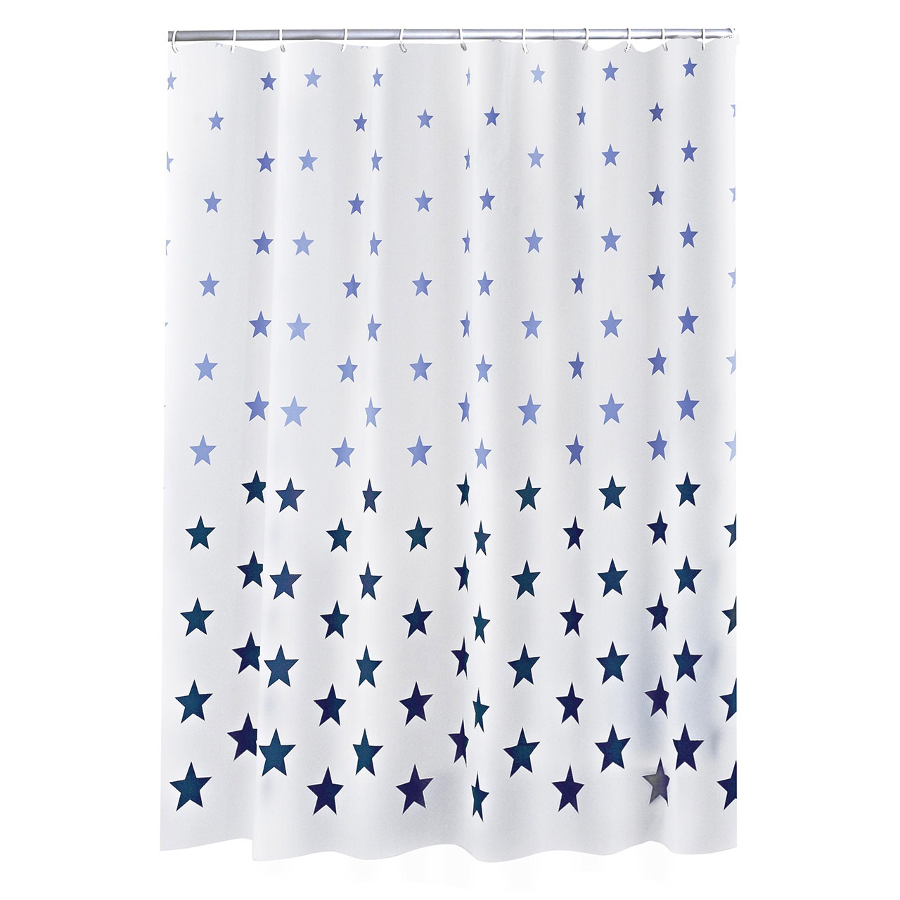 リダー シャワーカーテンビニル 180x200 ステラブルー