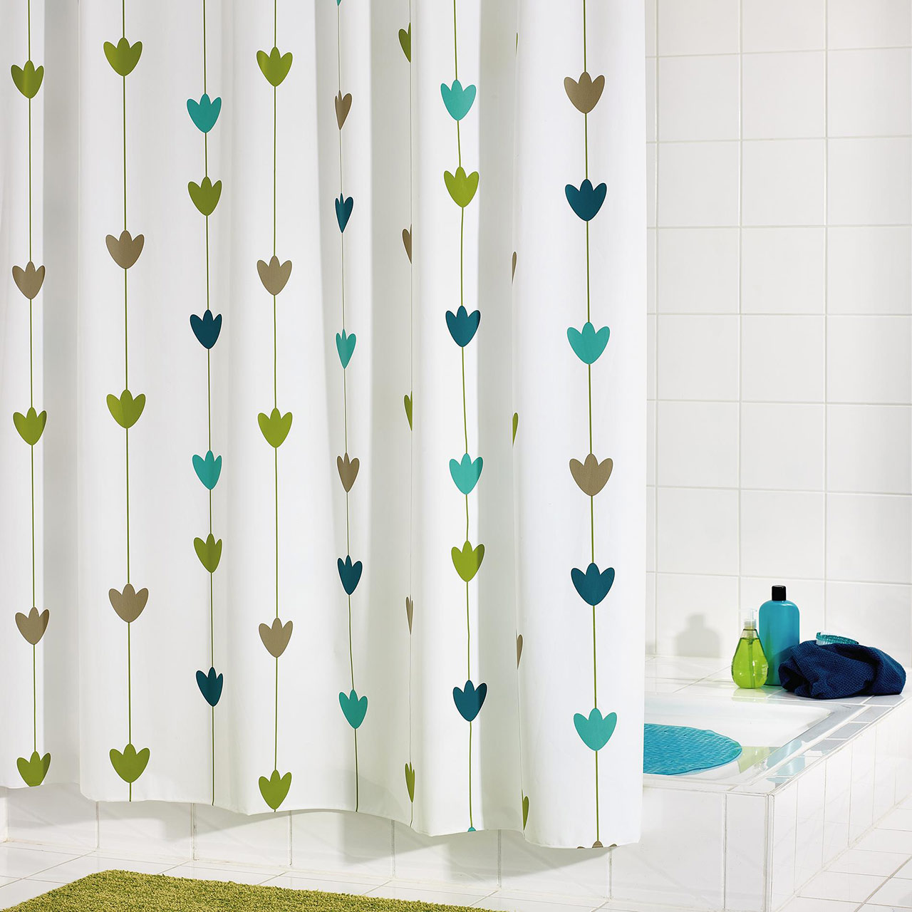 リダー シャワーカーテンビニル 180x200 リラ