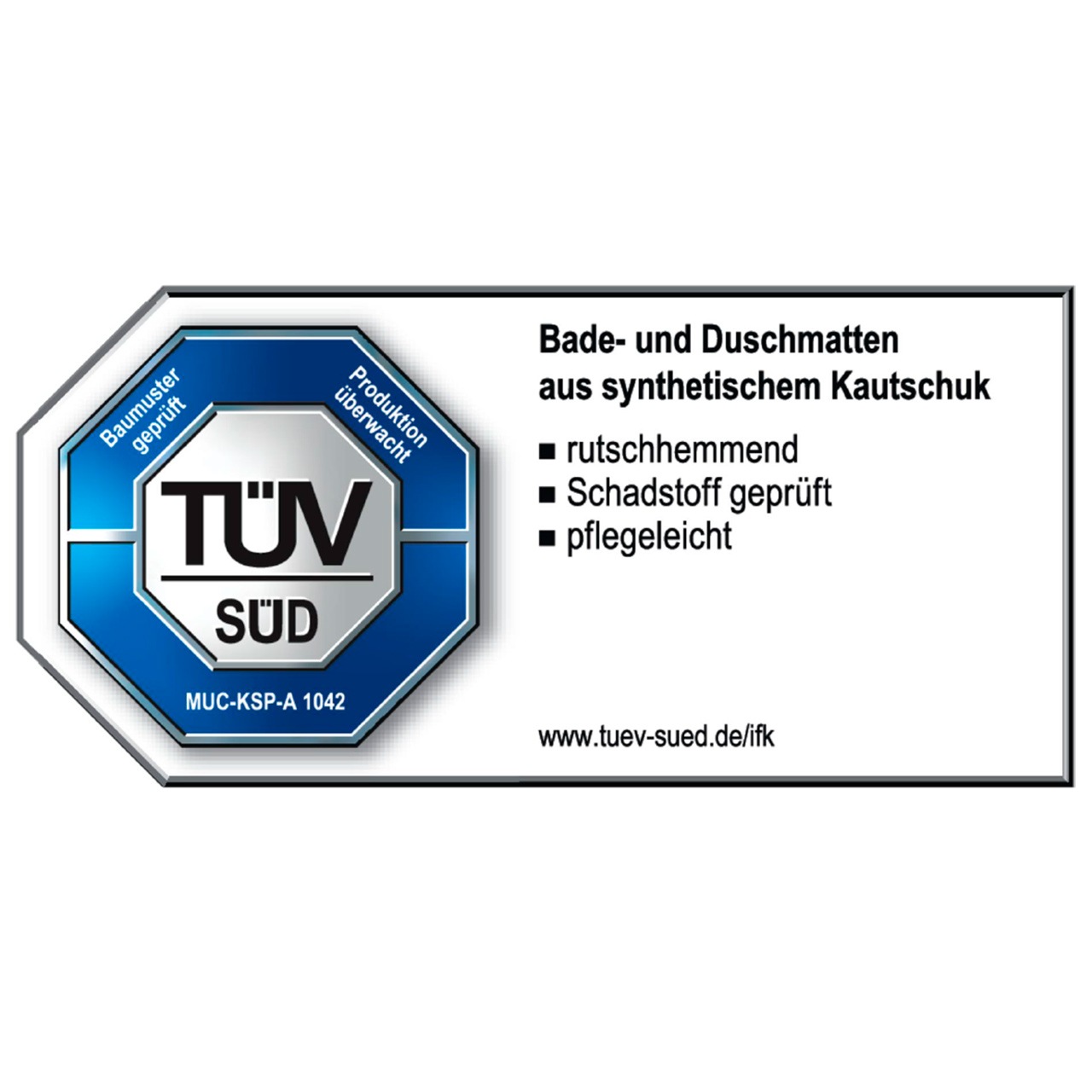 リダー すべり止めバスマット テクノ ホワイト