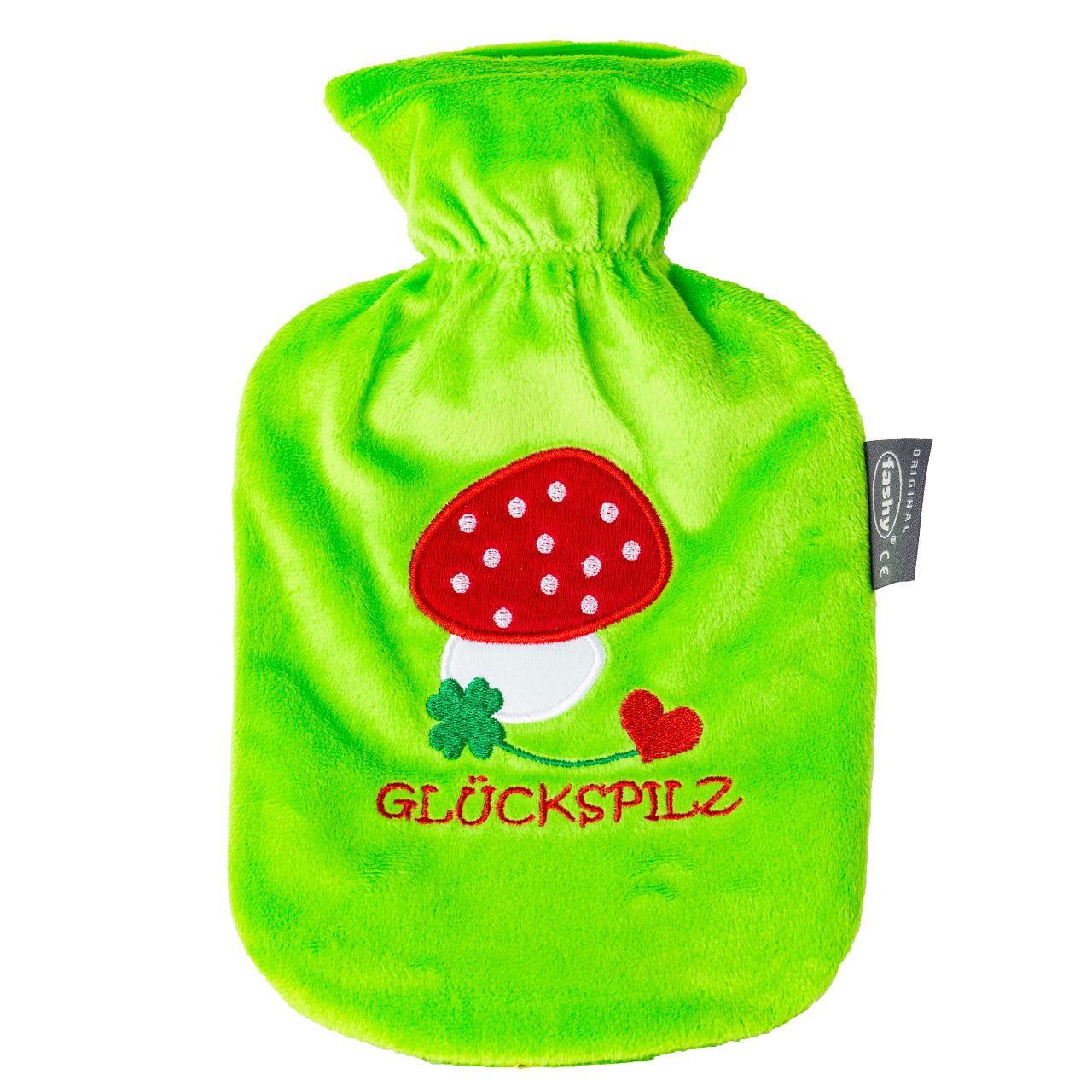 ファシー 湯たんぽ0.8L グリュックスピルツ プラス ダンケ替えカバー クリーム