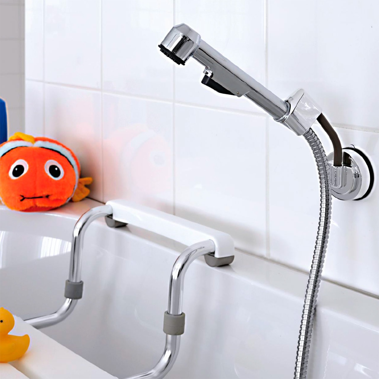 リダー サクション フレキシブルシャワーヘッドホルダー 65x65x165mm SANSYU ONLINE SHOP ドイツ・ヨーロッパ